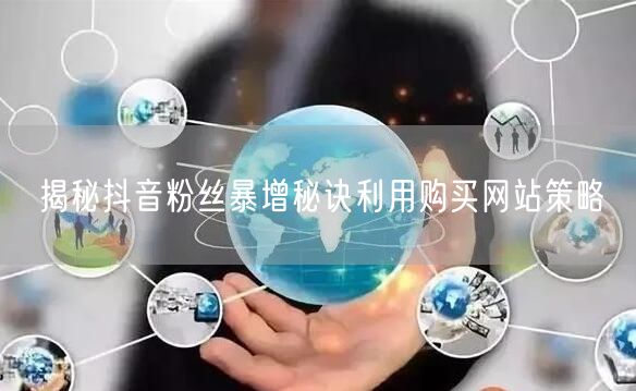 揭秘抖音粉丝暴增秘诀利用购买网站策略