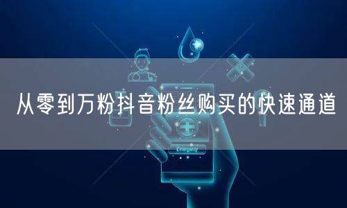 从零到万粉抖音粉丝购买的快速通道