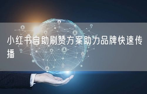 小红书自助刷赞方案助力品牌快速传播