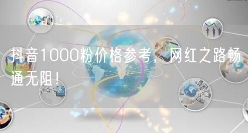 抖音1000粉价格参考,网红之路畅通无阻