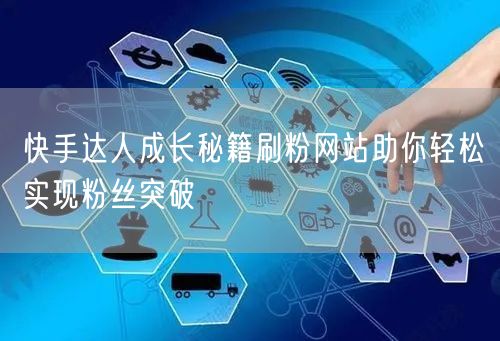 快手达人成长秘籍刷粉网站助你轻松实现粉丝