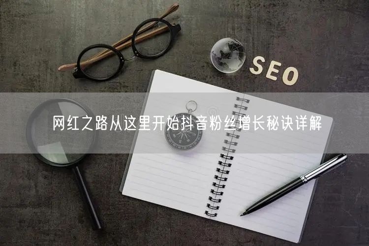 网红之路从这里开始抖音粉丝增长秘诀详解