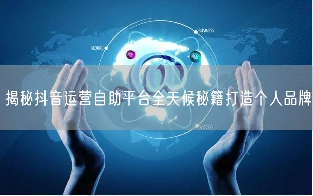 揭秘抖音运营自助平台全天候秘籍打造个人品