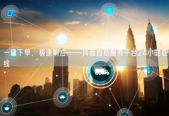一键下单，极速响应——抖音自助服务平台2