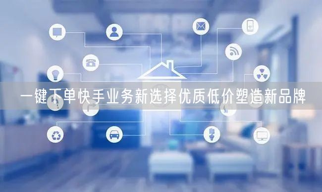 一键下单快手业务新选择优质低价塑造新品牌