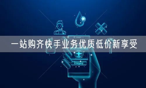 一站购齐快手业务优质低价新享受
