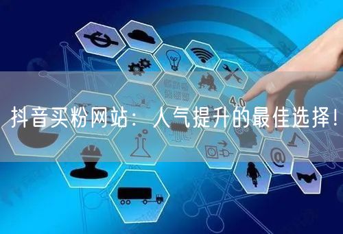 抖音买粉网站：人气提升的最佳选择！