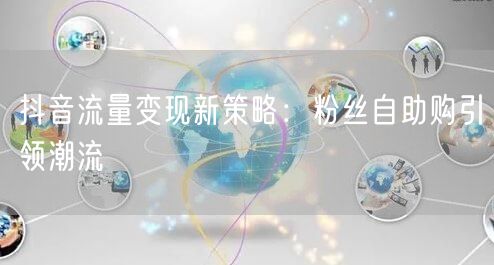 抖音流量变现新策略：粉丝自助购引领潮流