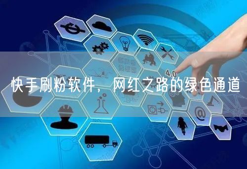 快手刷粉软件,网红之路的绿色通道