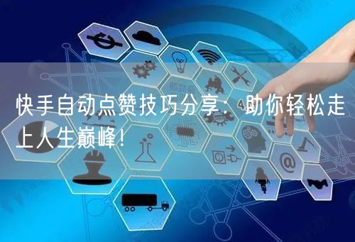 快手自动点赞技巧分享：助你轻松走上人生巅