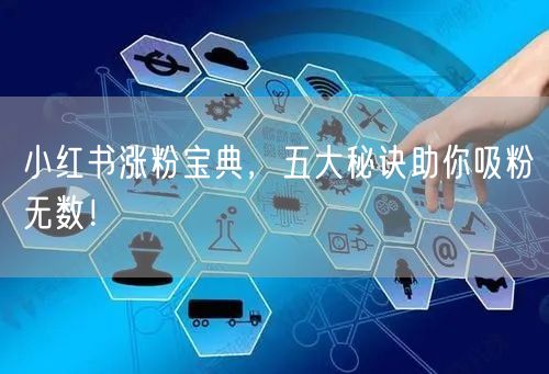 小红书涨粉宝典，五大秘诀助你吸粉无数！