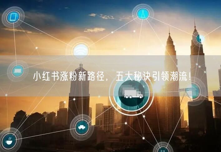 小红书涨粉新路径，五大秘诀引领潮流！